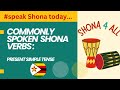 Learn how to use commonly spoken shona verbs in the present simple tense