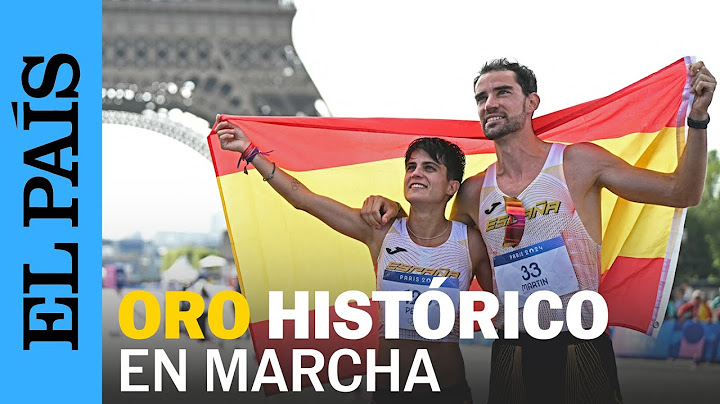 OLIMPIADAS | María Pérez y Álvaro Martín conquistan el oro en relevo mixto de marcha | EL PAÍS