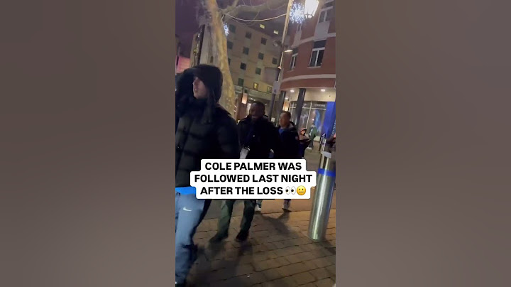Cole Palmer walking out of Stamford Bridge after our game against Fulham. Thoughts 💭🤔