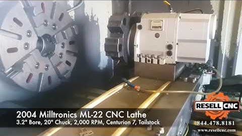 2004 Milltronics ML 22 CNC Lathe