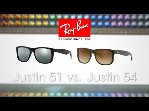 Ray-Ban Justin 51 vs. 54 | SportRx