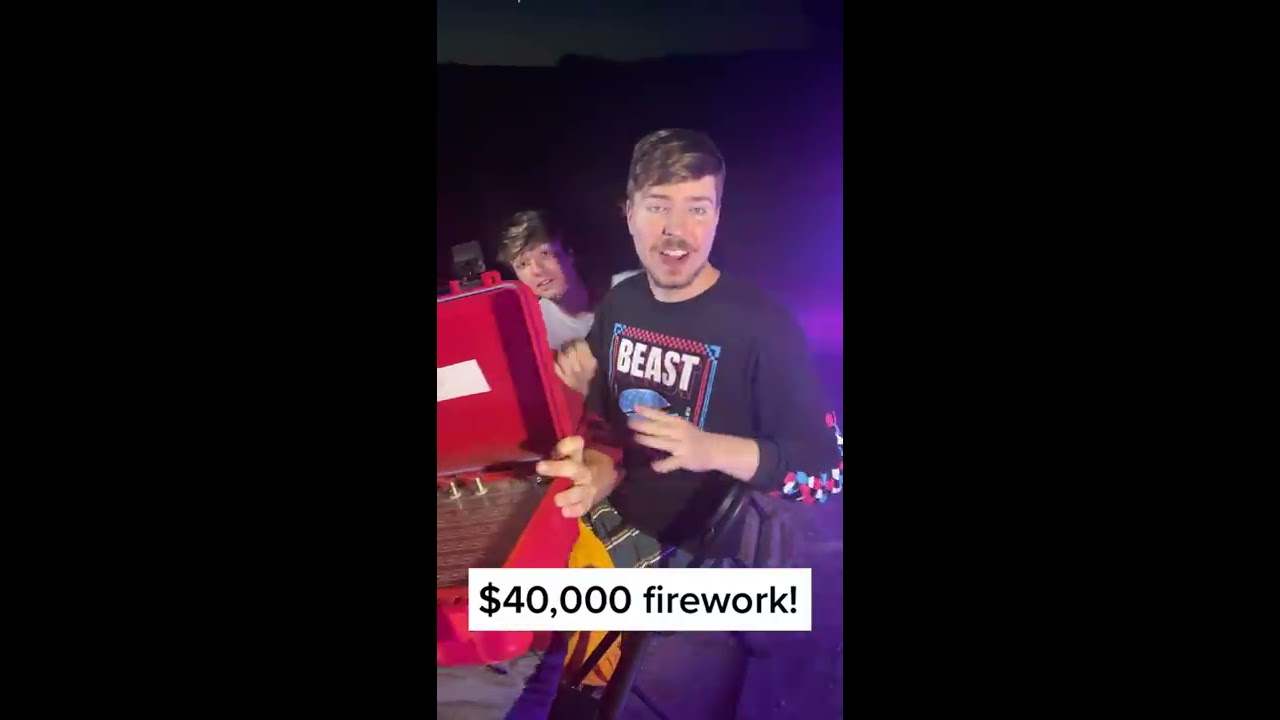 Launching A 40 000 Firework 