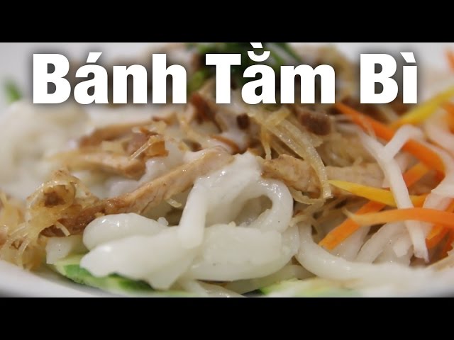 Bánh Tằm Bì - Vietnamese Noodles in Coconut Cream | Mark Wiens