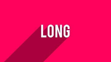 How To Make a 3D LONG SHADOW EFFECT In PHOTOSHOP | Quick and Easy