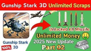 Gunship Strike 3D Unlimited Scraps__Gunship Strike 3D All Weapons Unlocked__Gunship Battle Mod Apk screenshot 3