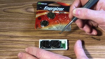 How To Change Battery 2GIG/Vivint Door/Window Contact Sensor DW10