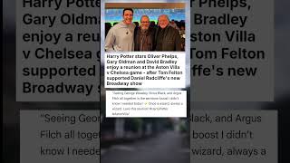 Harry Potter stars Oliver Phelps, Gary Oldman and David Bradley enjoy a reunion ... #celebrity