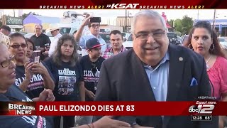 Longtime Bexar County Commissioner Paul Elizondo dies at 83