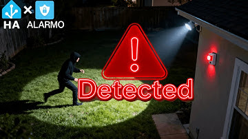 Setup a Backyard security system with Home Assistant & Alarmo