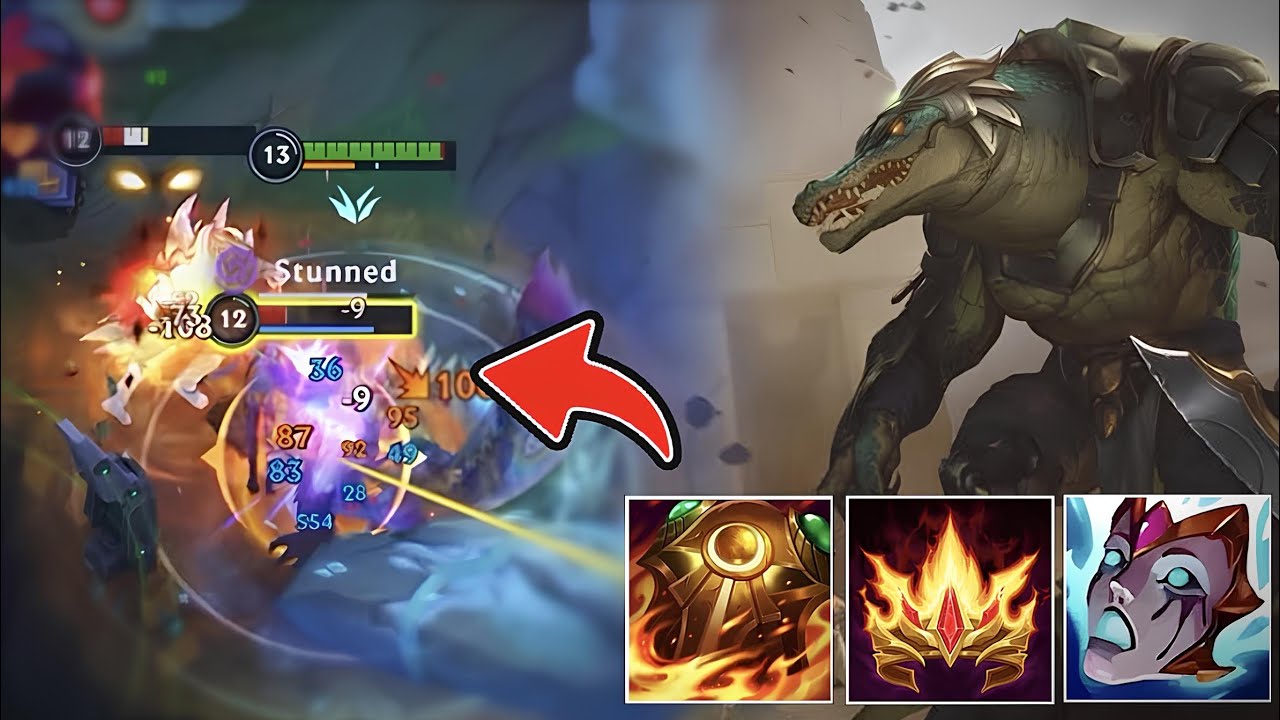 Renekton But I Burn And Melt Everyone! Wild Rift (Runes & Build)