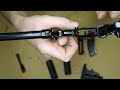 M4 Colt in 1/2 scale complete strip-down