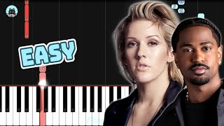 Ellie Goulding - "Easy Lover" ft. Big Sean - EASY Piano Tutorial & Sheet Music