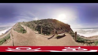 How drones are capturing the California coastline (360 video)