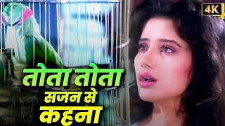 Lata Mangeshkar का दर्दनाक गाना 💔 तोता तोता साजन से कहना - S. P. Balasubrahmanyam | Manisha Koirala