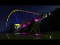 Let’s Ride Great White &amp; Steel Eel at NIGHT! SeaWorld Texas Roller Coaster POV!