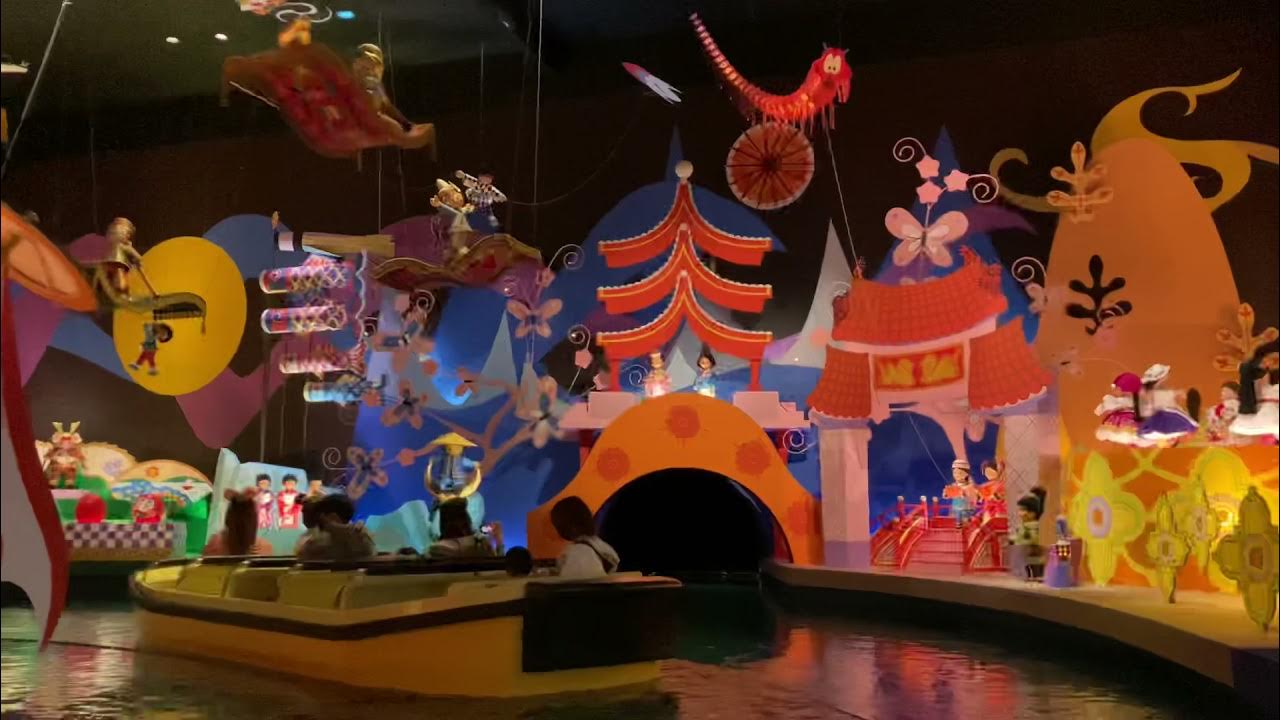 【TDL】イッツ・ア・スモールワールド　前面展望　Tokyo Disneyland It's a Small World