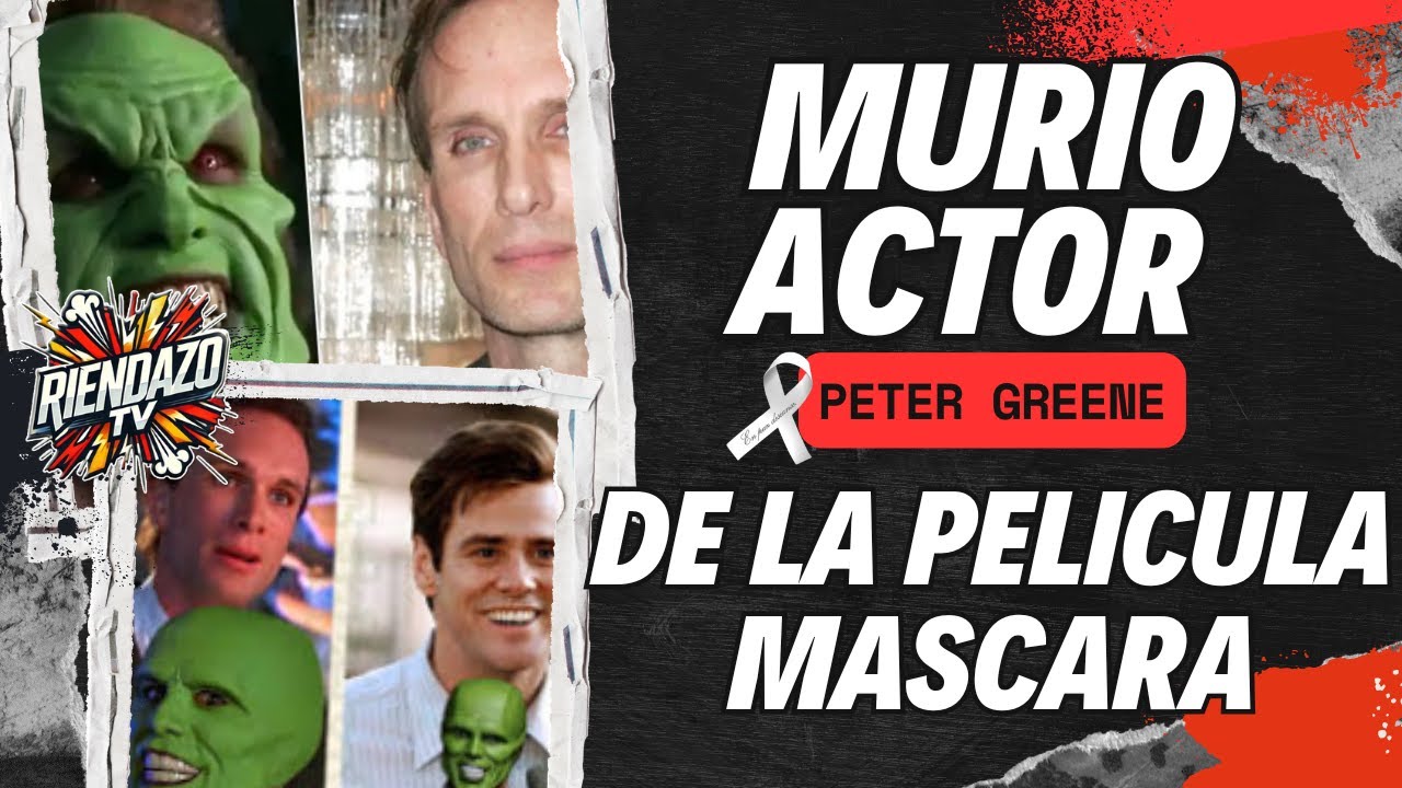 Luto en el cine: falleció el actor de La Máscara, Peter Greene