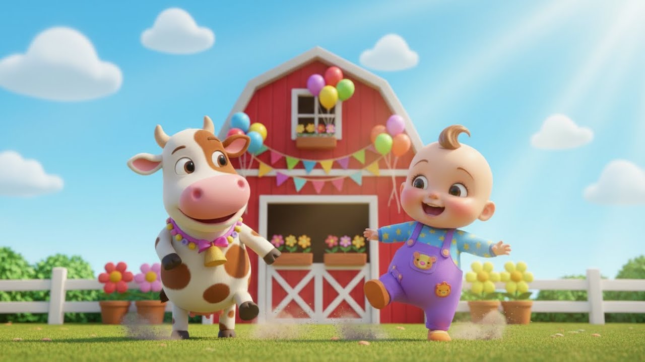 Animal Sound Party Song | kids nursery rhymes | Baby Song, Fun Animal Sounds 🐶🐷🐵