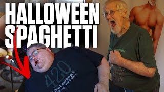 THE HALLOWEEN SPAGHETTI PRANK!