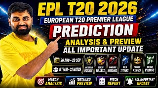 European t20 premier league 2026 prediction, etpl 2026 prediction,etpl 2026 advance match prediction