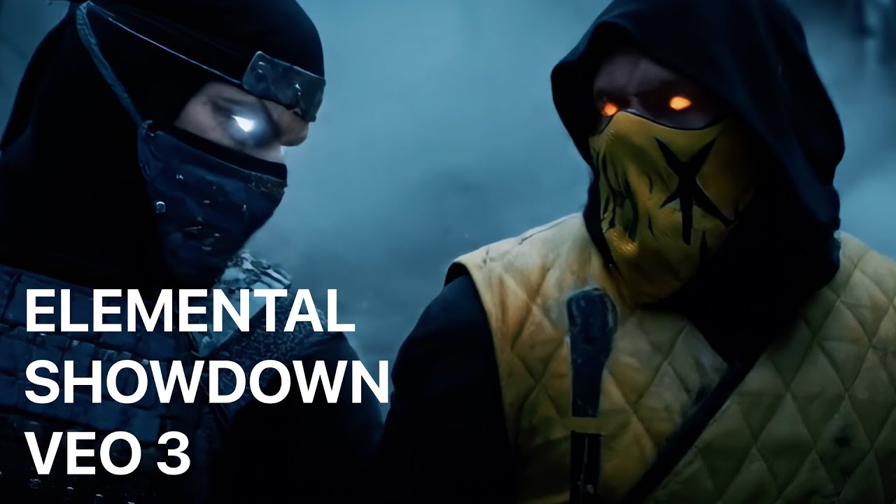 Elemental Showdown - Veo 3
