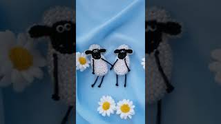 Sheep Brooch Pin, Shaun the Sheep Pin, Animal Brooch, Барашек Шон, Sheep Jewelry