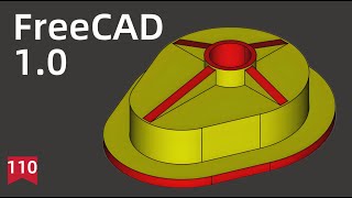 FreeCAD Tutorial for beginners,basic model exercise-110