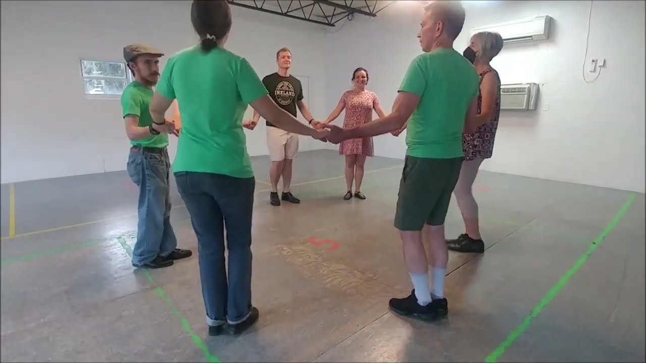 Connemara Set fig 3 practice - Inisheer Irish Dancers