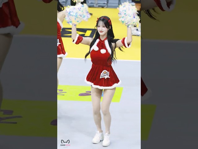 '산타! 산타! 산타!' 정설아 치어리더 직캠 @남자배구(KB손해보험)/경민대학교/251225/ By 쵸리(Chori)