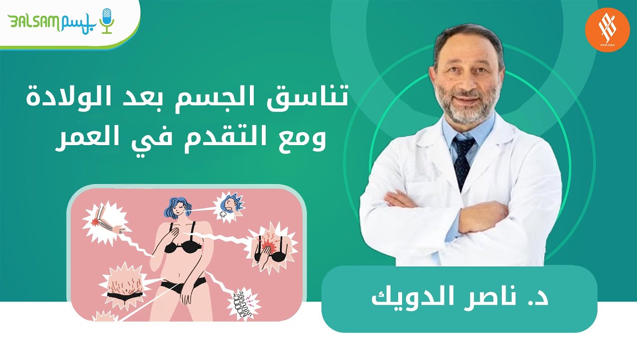 د  ناصر الدويك I تناسق الجسم بعد الولادة ومع التقدم في العمر