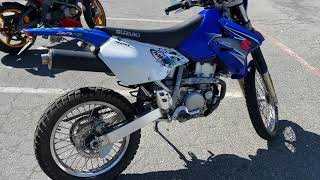 2007 Suzuki DRZ400 walk around Start up idle