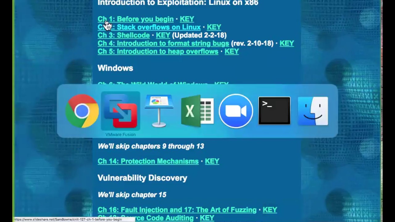 CNIT 127: Ch 2: Stack overflows on Linux - YouTube