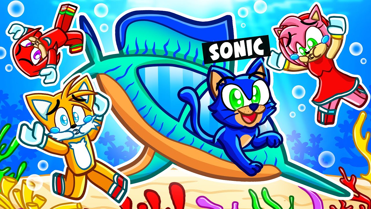 I Became A CAT In Roblox SHARKBITE!