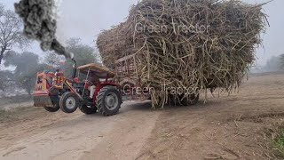 MF 260 Trolley Pulling Heavy Load Sugar Ghana || Funny Video