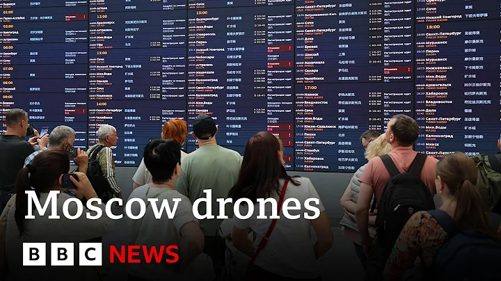 Moscow airports temporarily closed after Ukraine drone attacks | BBC News