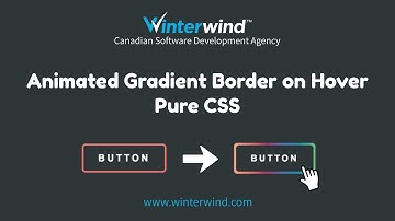 Animated Gradient Border with CSS
