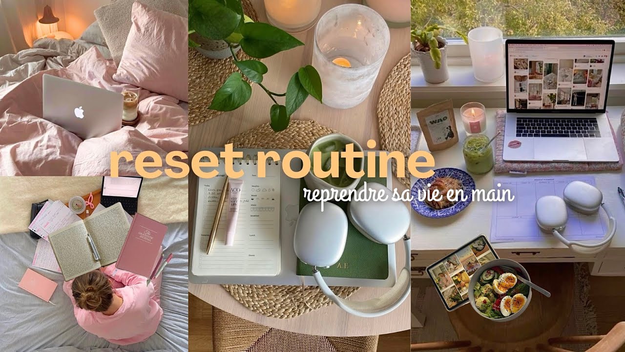 RESET ROUTINE 🫧 Cleaning, organisation, self-care, running and journaling