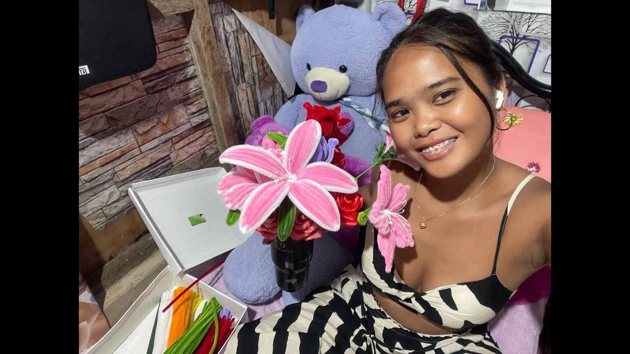 lets make some nice flowers! Miss Jom Daily life’s Adventures 🇵🇭 is live!