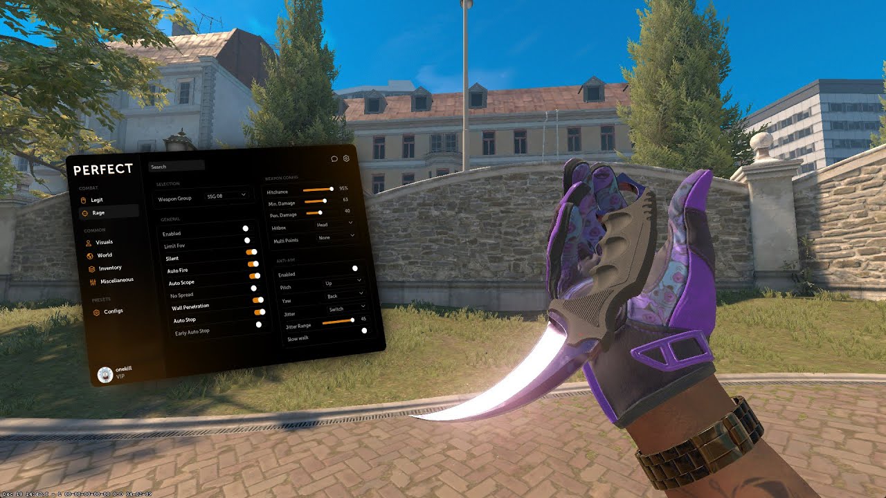 CHEAT PARA CS2 COM WALL, AIMBOT, SKIN CHANGER E MUITO MAIS.