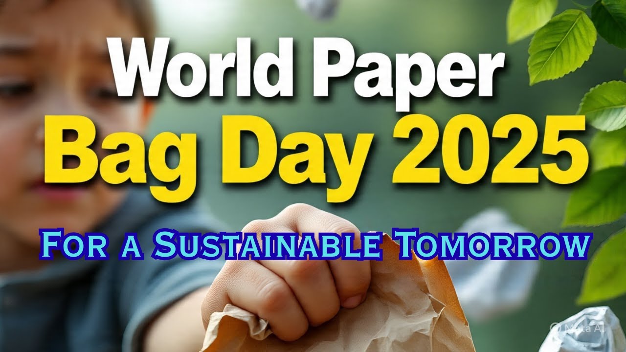 World Paper Bag Day 2025: A Sustainable Step Towards Plastic-Free Future