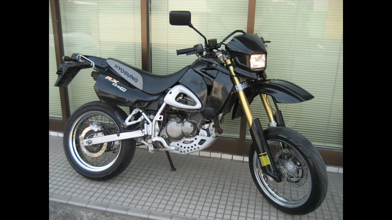 一発始動　ヒョースン125 　 ☆ヒョースンRX125SM 始動走行チェック動画 ☆ - YouTube