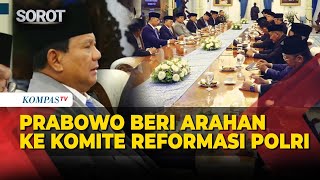 Download lagu Rapat Perdana Komite Reformasi Polri di Istana, Presiden Prabowo Beri Arahan Langsung!