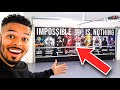 INSANE GARAGE TRANSFORMATION!  🤯🔥 *MUST SEE* | Ft. Messi, Ronaldo, Conor McGregor & more