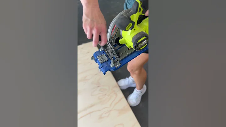 Easily Cut Plywood With This Tool