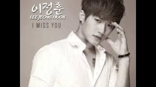 Lee Jeong Hoon I Miss You Bogoshipo