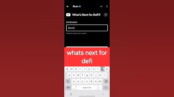 Whats next for defi blum code #telegram #crypto #airdrop #bitcoin