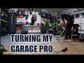 Turning my Garage Pro. You have to destroy your garage before you can fix it!