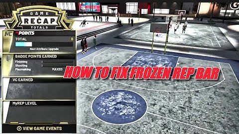 NBA 2K20 FASTEST & BEST METHOD TO UNFREEZE UR REP BAR AND BADGES!!!!