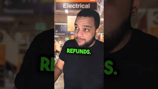EXPOSING Home Depot’s SECRET Return Policy! ? #shorts
