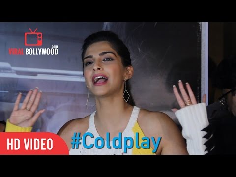 Sonam Kapoor's Reaction on Coldplay - Hymn For The Weekend - Official video | ViralBollywood